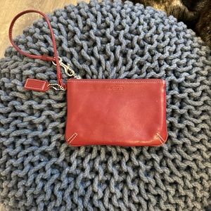 Coach wallet wristlet change purse